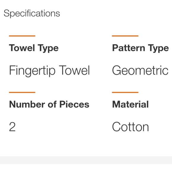 The Company Store set of 4 Washcloths/ Fingertip Towels - Picture 7 of 7